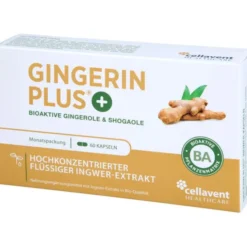 GINGERIN PLUS Kapseln 60 Stück