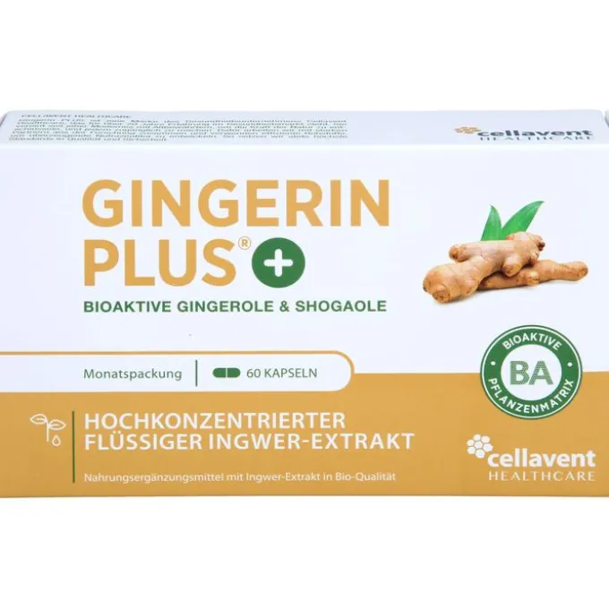 GINGERIN PLUS Kapseln 60 Stück