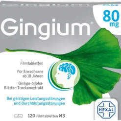 GINGIUM 80 mg Filmtabletten 120 St
