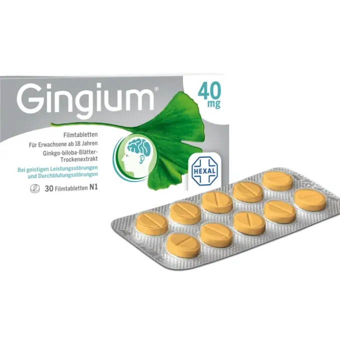 GINGIUM 40 mg Filmtabletten 30 St