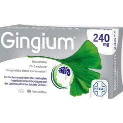 GINGIUM 240 mg Filmtabletten 80 St
