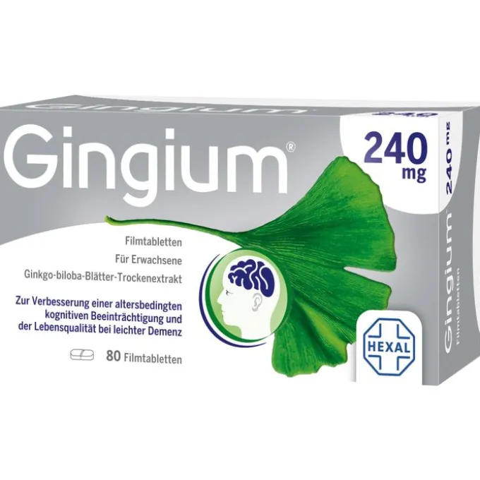 GINGIUM 240 mg Filmtabletten 80 St