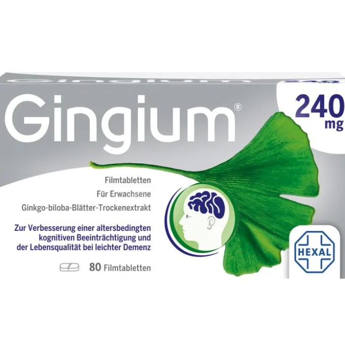 GINGIUM 240 mg Filmtabletten 80 St