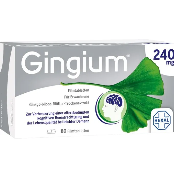 GINGIUM 240 mg Filmtabletten 80 St