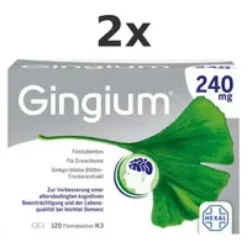 Gingium® 240 mg Filmtabletten 2x120St