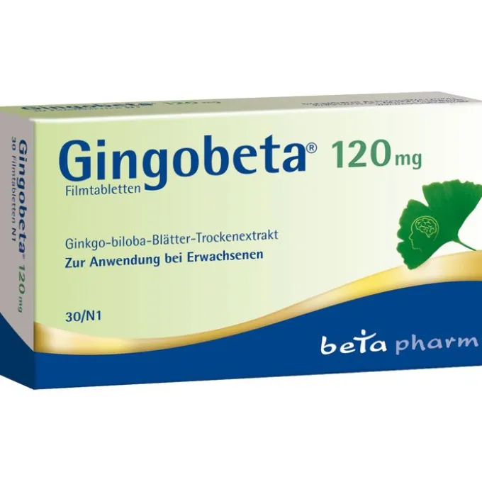 GINGOBETA 120 mg Filmtabletten 30 St