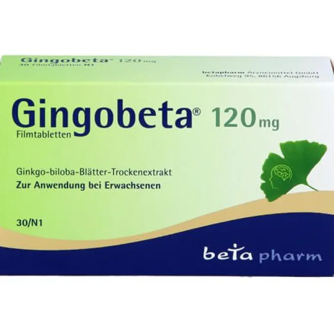 GINGOBETA 120 mg Filmtabletten 30 St