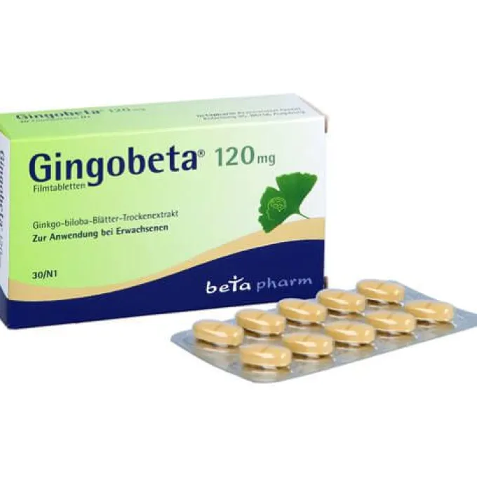 GINGOBETA 120 mg Filmtabletten 30 St