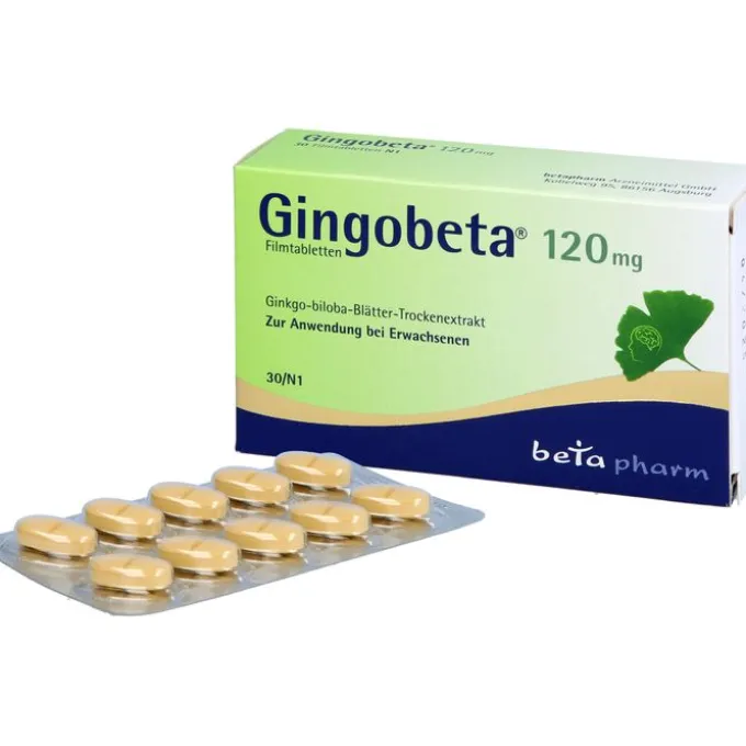 GINGOBETA 120 mg Filmtabletten 30 St