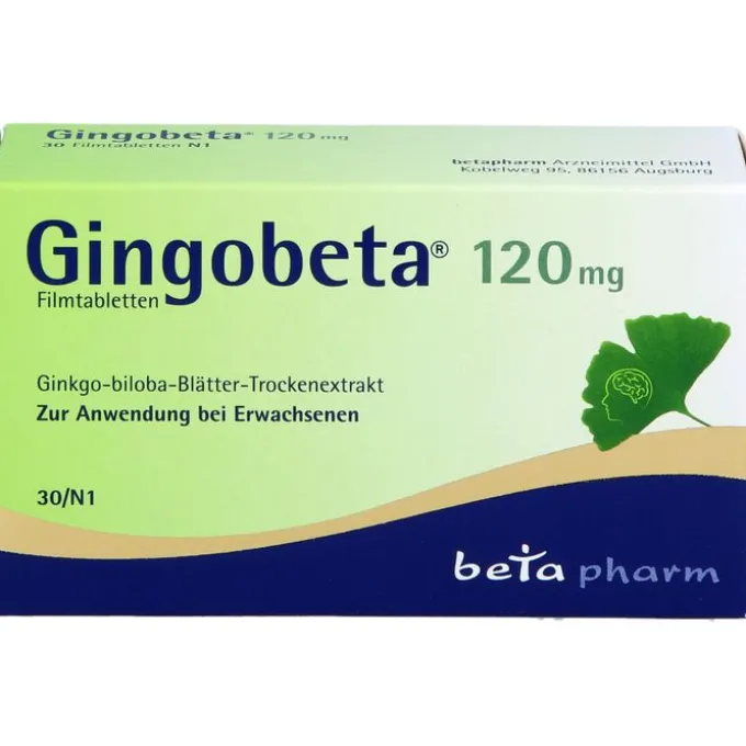 GINGOBETA 120 mg Filmtabletten 30 St