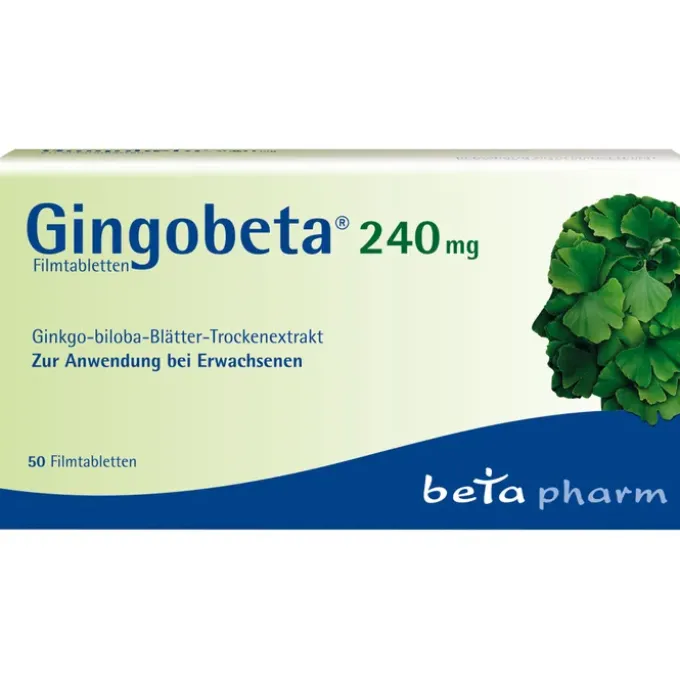 GINGOBETA 240 mg Filmtabletten 50 St