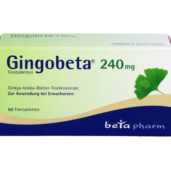 GINGOBETA 240 mg Filmtabletten 50 St