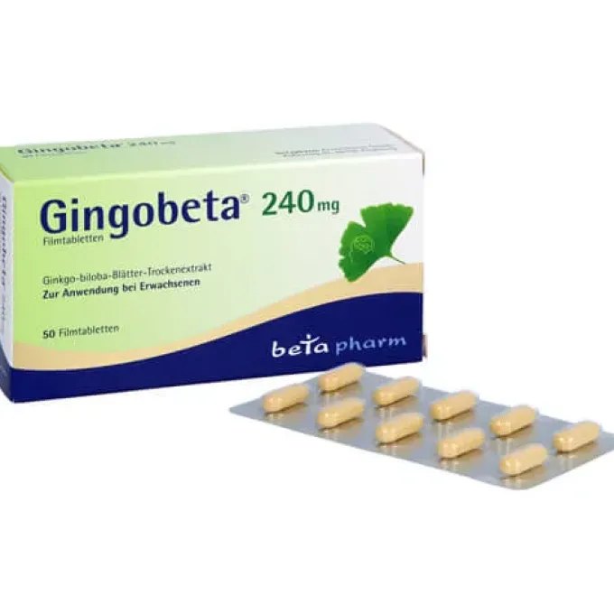 GINGOBETA 240 mg Filmtabletten 50 St