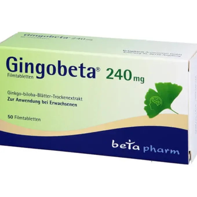 GINGOBETA 240 mg Filmtabletten 50 St