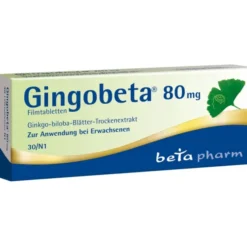 GINGOBETA 80 mg Filmtabletten 30 St
