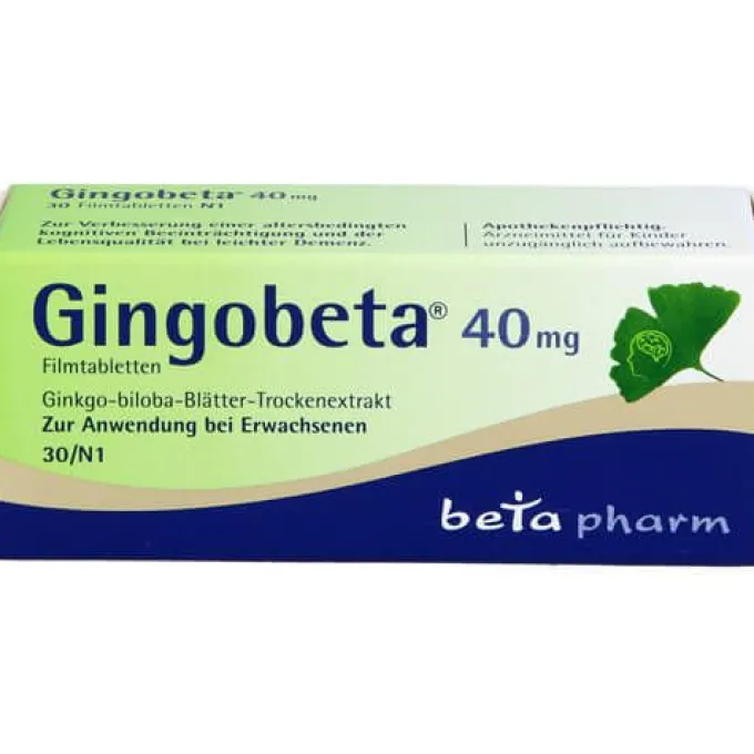 GINGOBETA 40 mg Filmtabletten 30 St