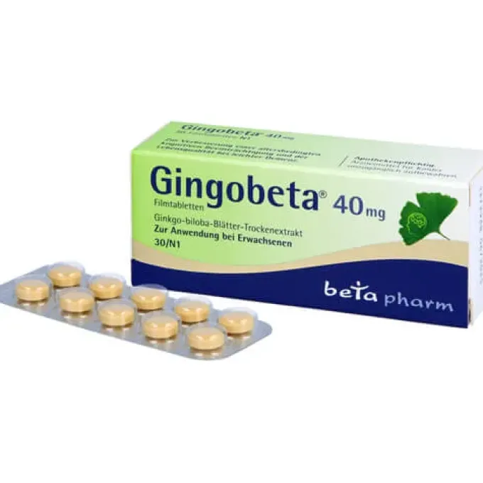 GINGOBETA 40 mg Filmtabletten 30 St