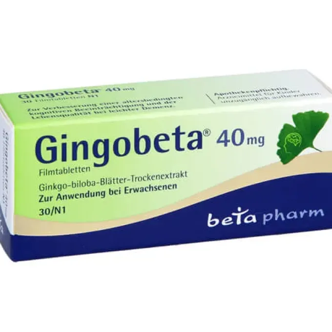 GINGOBETA 40 mg Filmtabletten 30 St
