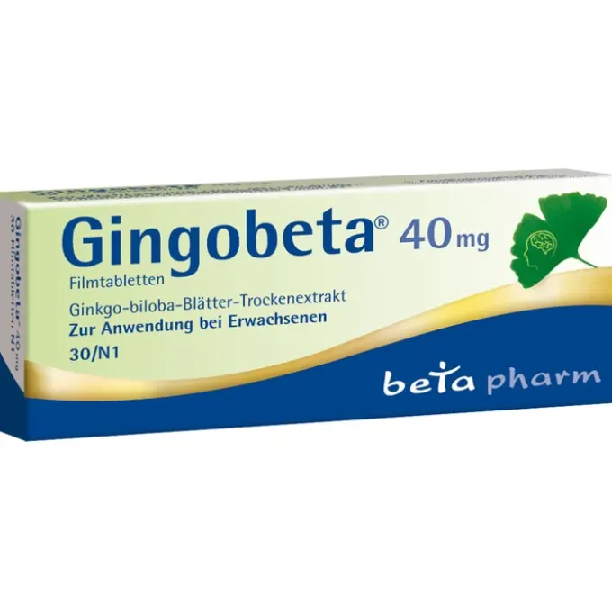GINGOBETA 40 mg Filmtabletten 30 St