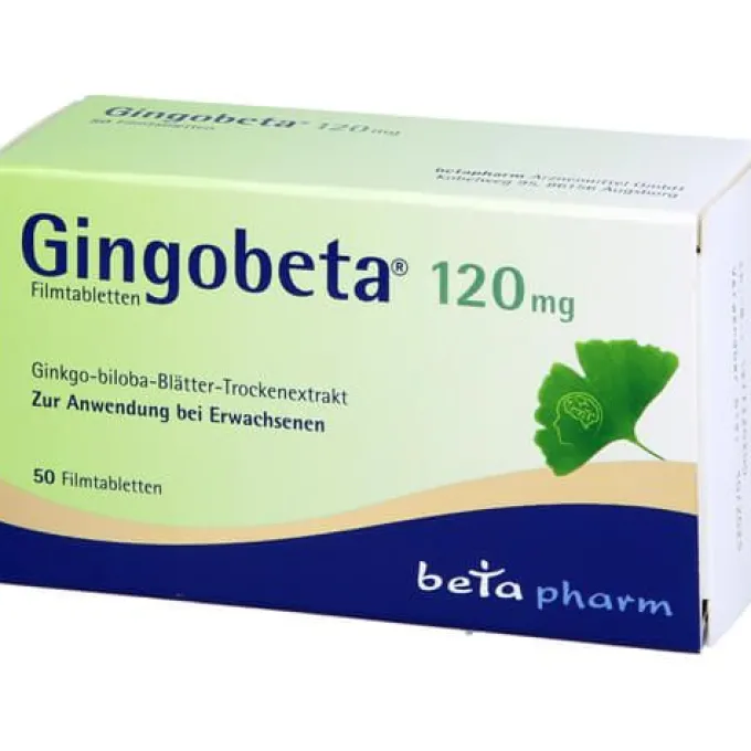 GINGOBETA 120 mg Filmtabletten 50 St