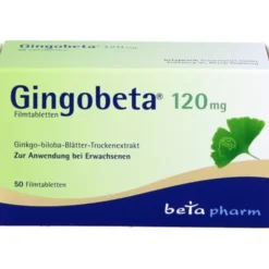 GINGOBETA 120 mg Filmtabletten 50 St