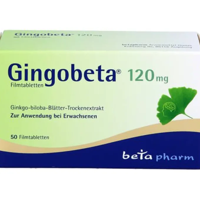 GINGOBETA 120 mg Filmtabletten 50 St