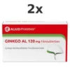 Ginkgo AL 120 mg Filmtabletten bei altersbedingten Gedächtniseinbußen mit leichter Demenz 2x120St