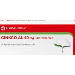 Ginkgo AL 40 mg Filmtabletten bei altersbedingten Gedächtniseinbußen mit leichter Demenz 60 St