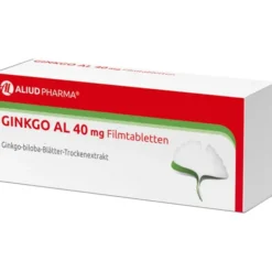Ginkgo AL 40 mg Filmtabletten bei altersbedingten Gedächtniseinbußen mit leichter Demenz 60 St