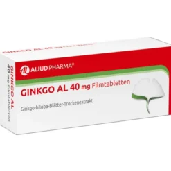 Ginkgo AL 40 mg Filmtabletten bei altersbedingten Gedächtniseinbußen mit leichter Demenz 60 St