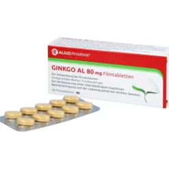 Ginkgo AL 80 mg Filmtabletten bei altersbedingten Gedächtniseinbußen mit leichter Demenz 30 St