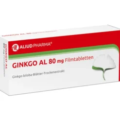 Ginkgo AL 80 mg Filmtabletten bei altersbedingten Gedächtniseinbußen mit leichter Demenz 30 St