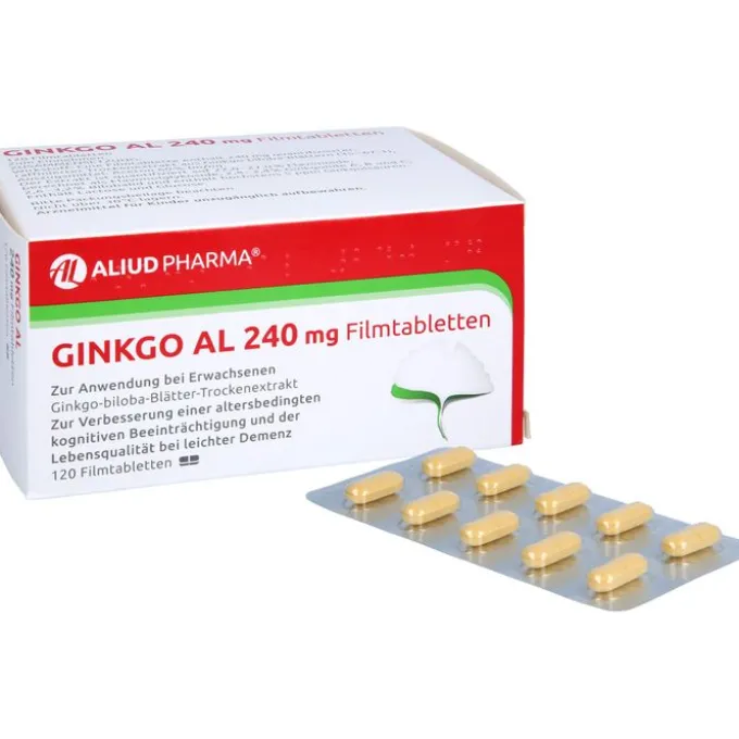 GINKGO AL 240 mg Filmtabletten 120 St