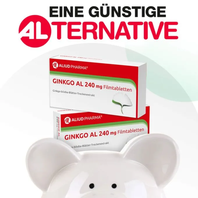 GINKGO AL 240 mg Filmtabletten 120 St