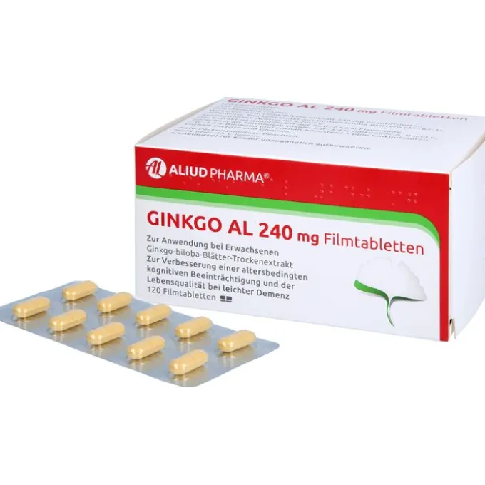 GINKGO AL 240 mg Filmtabletten 120 St