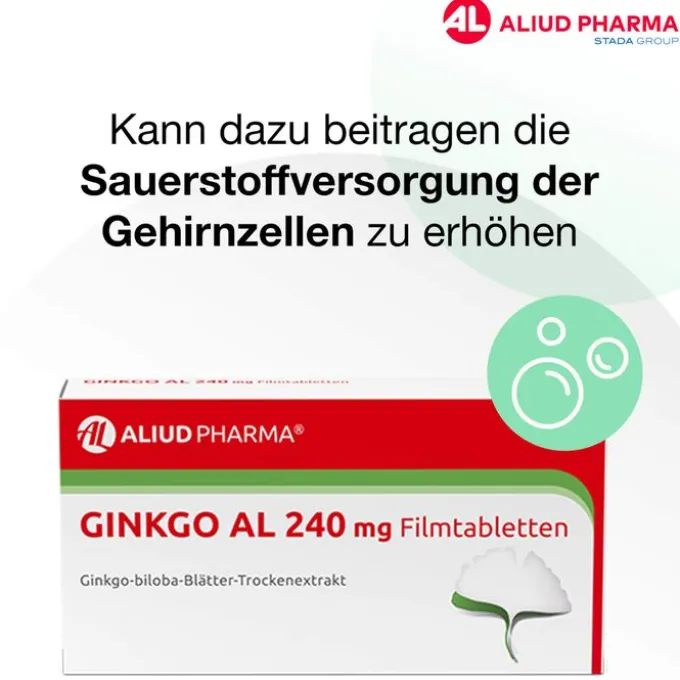 GINKGO AL 240 mg Filmtabletten 120 St