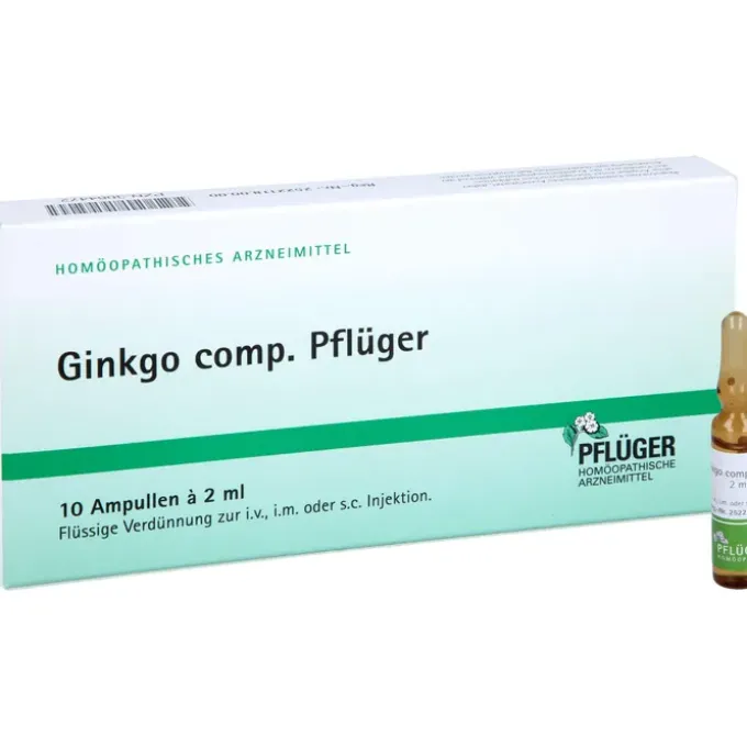GINKGO COMP.Pflüger Ampullen 10 St