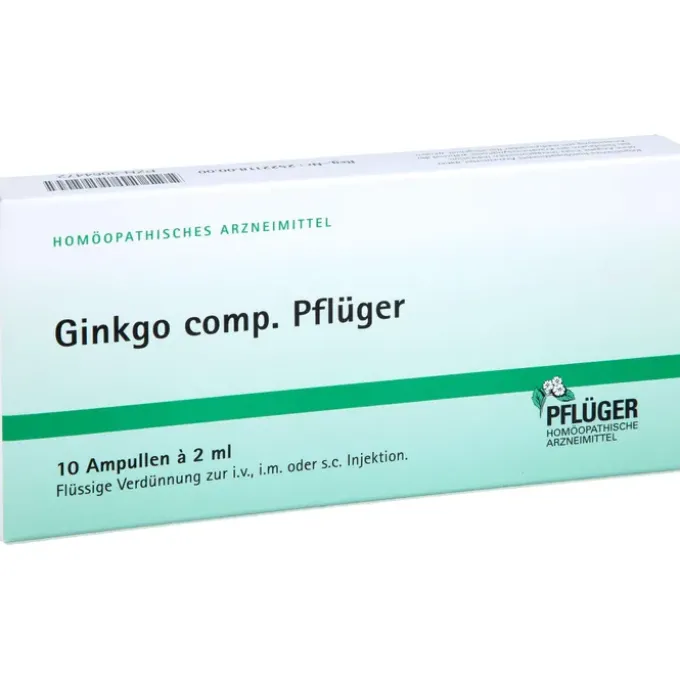 GINKGO COMP.Pflüger Ampullen 10 St