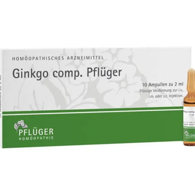 GINKGO COMP.Pflüger Ampullen 10 St
