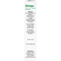 GINKGO DOPPELHERZPHARMA 120 mg Filmtabletten 30 St