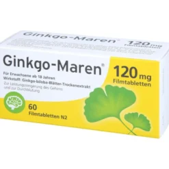 GINKGO-MAREN 120 mg Filmtabletten 60 St