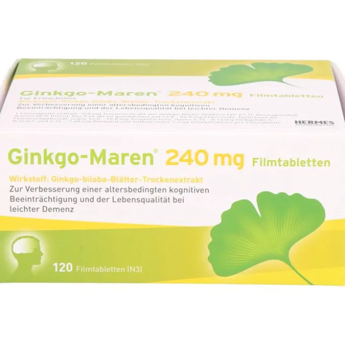 GINKGO-MAREN 240 mg Filmtabletten 120 St