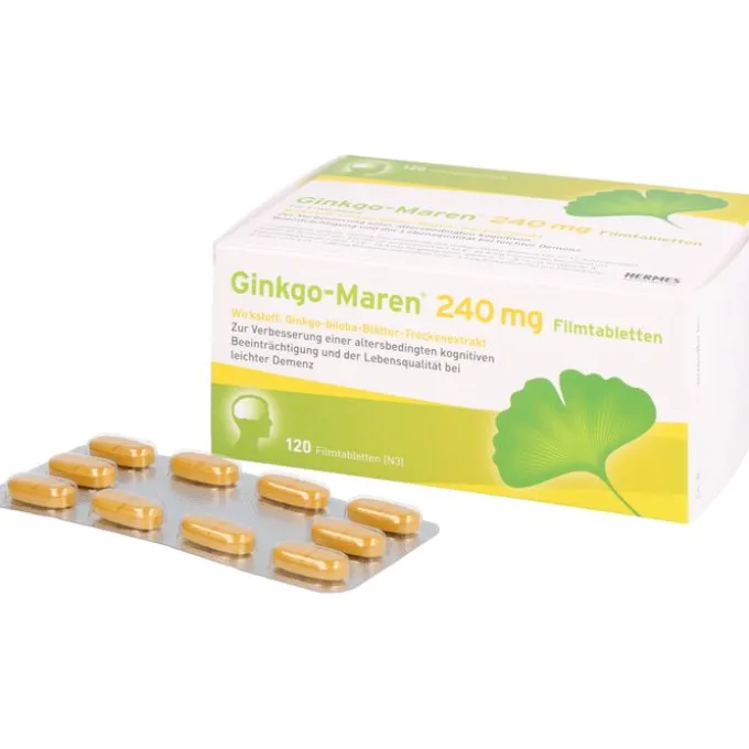 GINKGO-MAREN 240 mg Filmtabletten 120 St