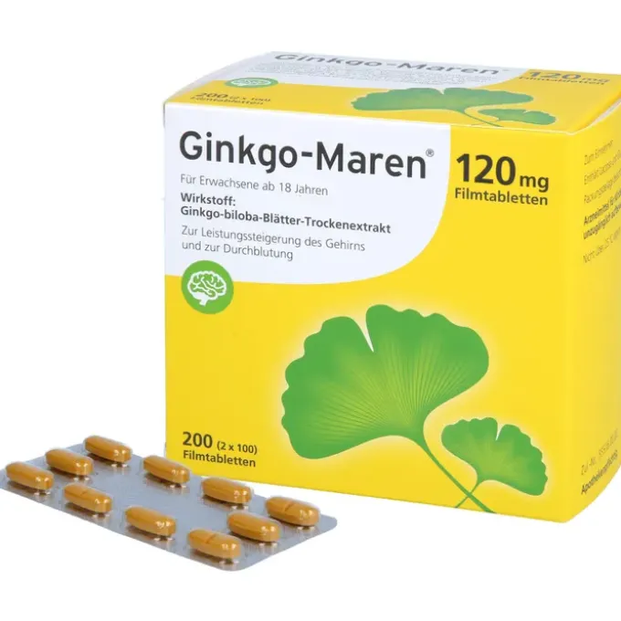 GINKGO-MAREN 120 mg Filmtabletten 200 St