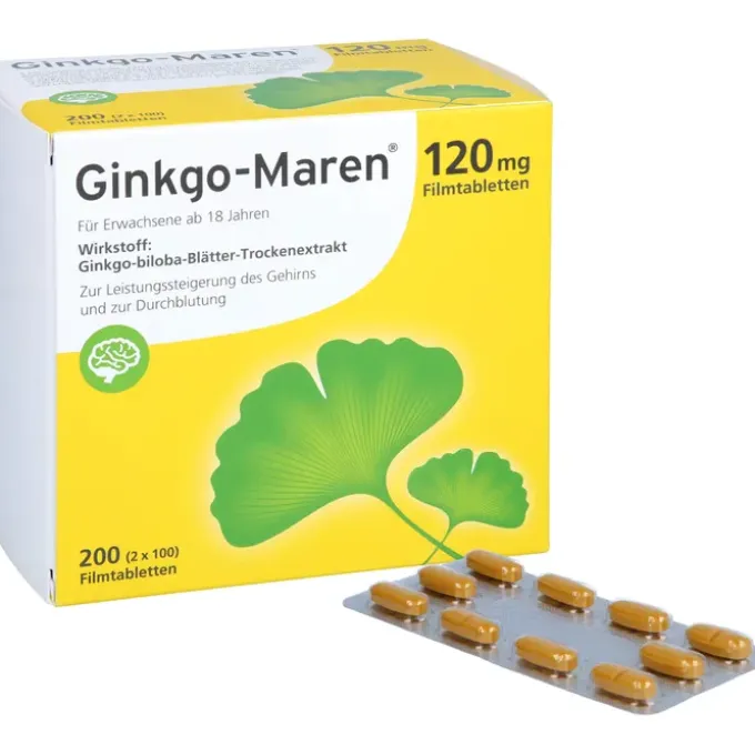 GINKGO-MAREN 120 mg Filmtabletten 200 St
