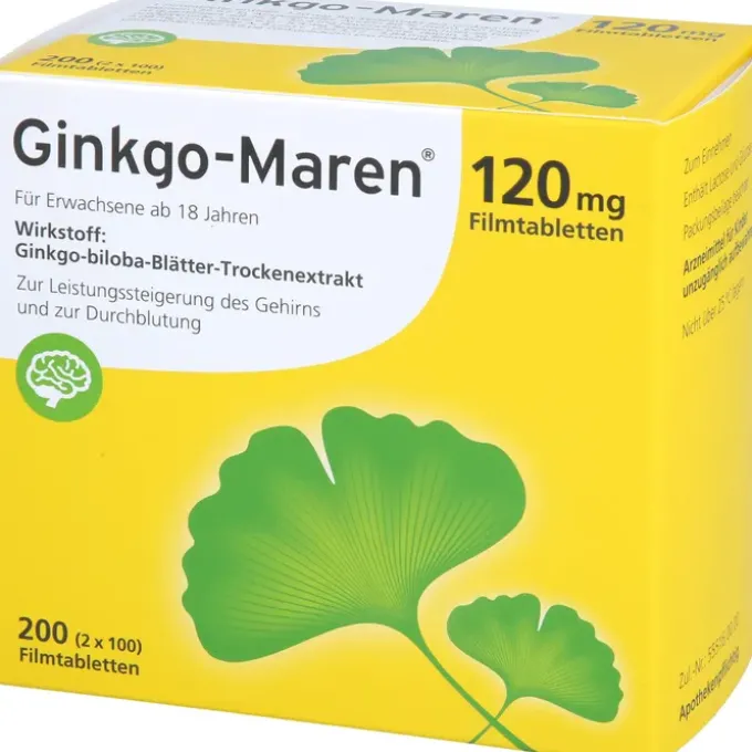 GINKGO-MAREN 120 mg Filmtabletten 200 St