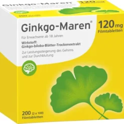 GINKGO-MAREN 120 mg Filmtabletten 200 St