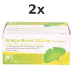 GINKGO-MAREN 240 mg Filmtabletten Set 2x120St