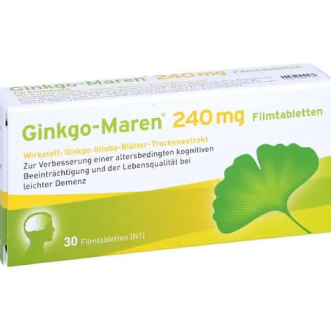 GINKGO-MAREN 240 mg Filmtabletten 30 St
