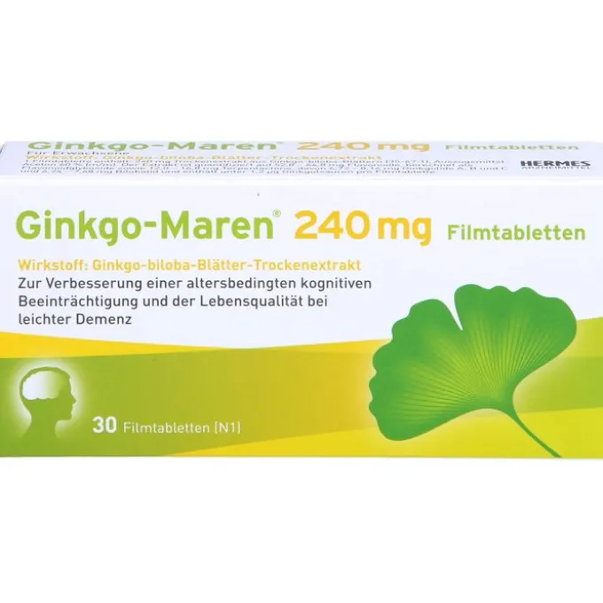 GINKGO-MAREN 240 mg Filmtabletten 30 St